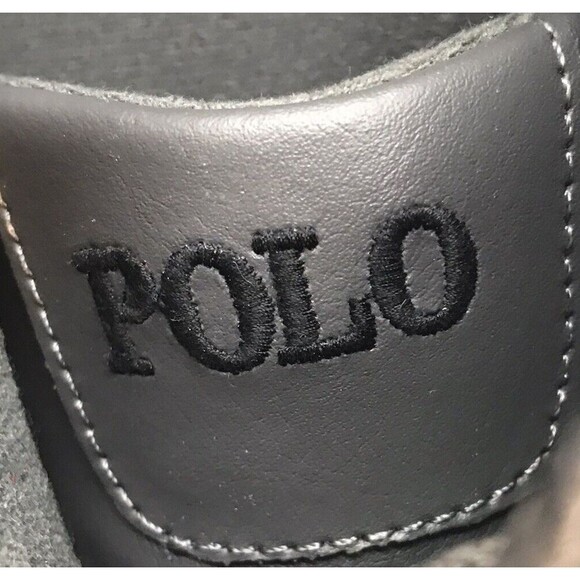 Polo Ralph Lauren Hanford Gray Low Top Lace Up Shoes Men's 15D Fashion Sneakers - Picture 11 of 13